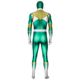 Green Ranger Cosplay Suit Power Rangers Green HQ Printed Spandex Costume - Coscosmos